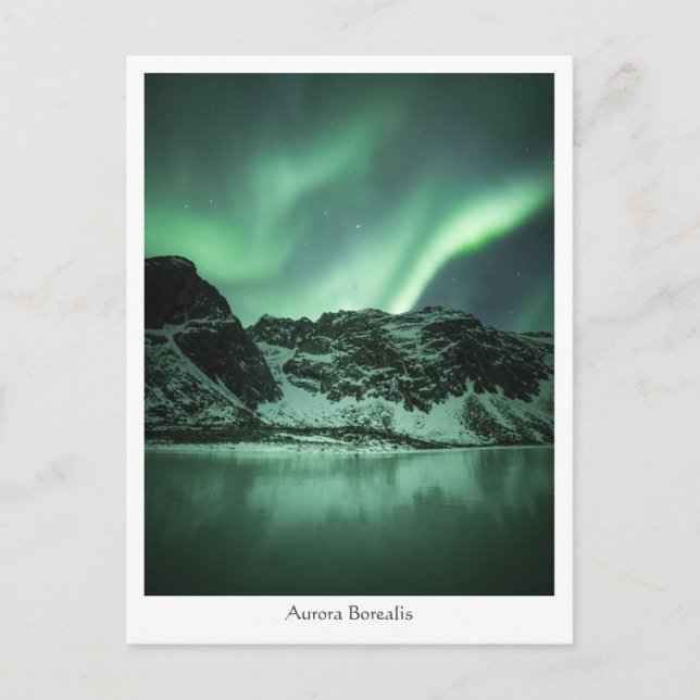 Northern Lights Norway Postcard (Front)