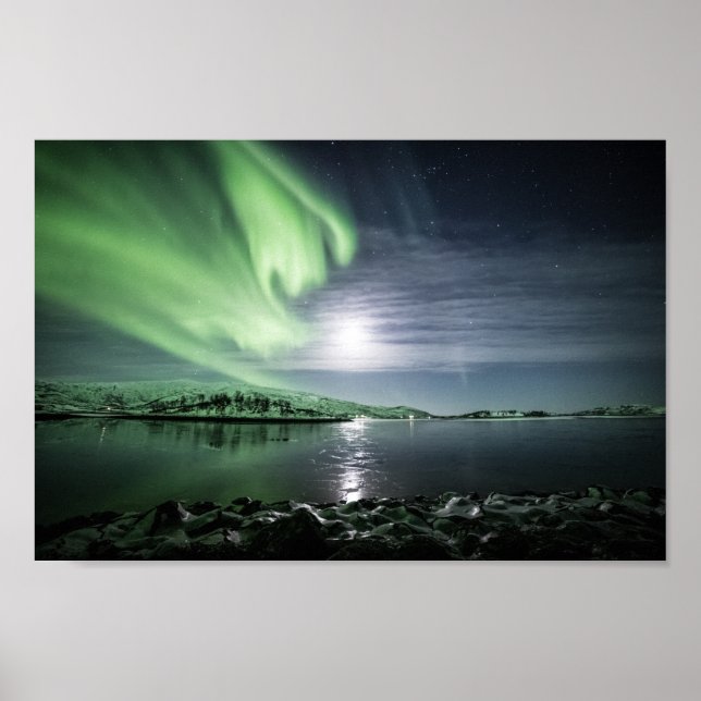 Northern Lights Norway Poster (Front)