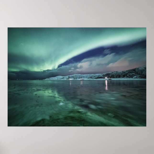 Northern Lights Norway Poster (Front)
