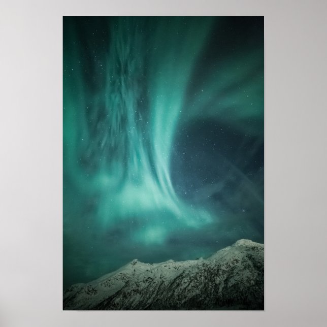 Northern Lights Norway Poster (Front)