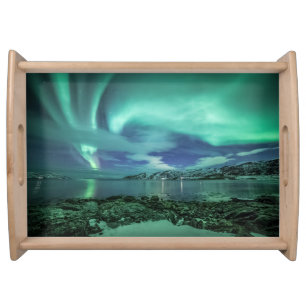 Northern Lights Norway Serving Tray