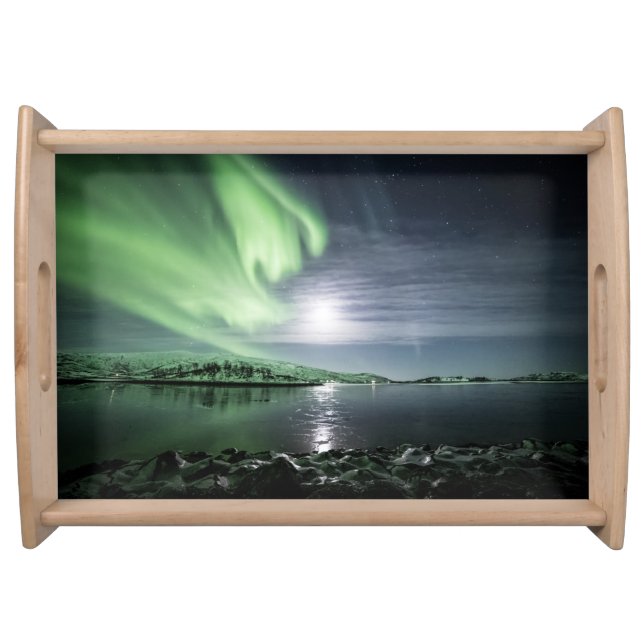 Northern Lights Norway Serving Tray (Front)