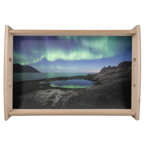 Northern Lights Norway Serving Tray
