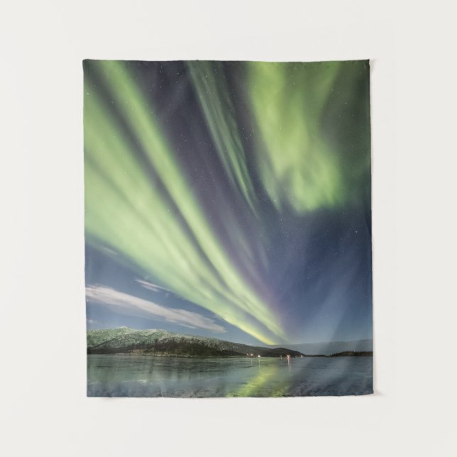 Northern Lights Norway Tapestry (Front)