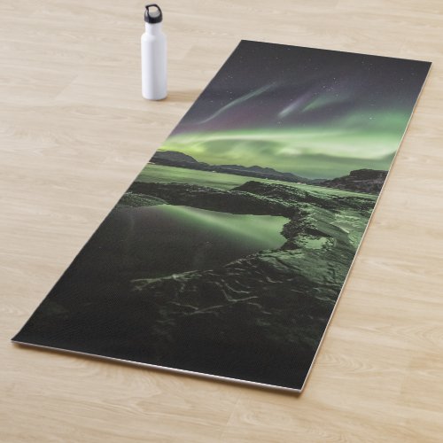 Northern Lights Norway Yoga Mat