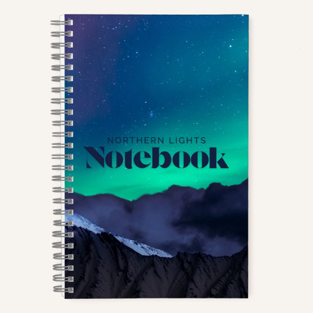 Northern Lights Notebook (Front)