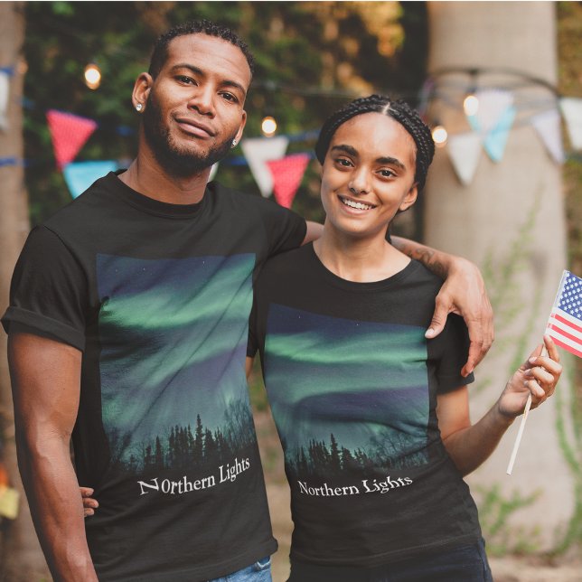 Northern Lights of Alaska Unisex T-Shirt (Northern Lights of Alaska Unisex T-Shirt)