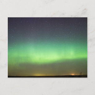 Northern Lights over Alberta Postcard