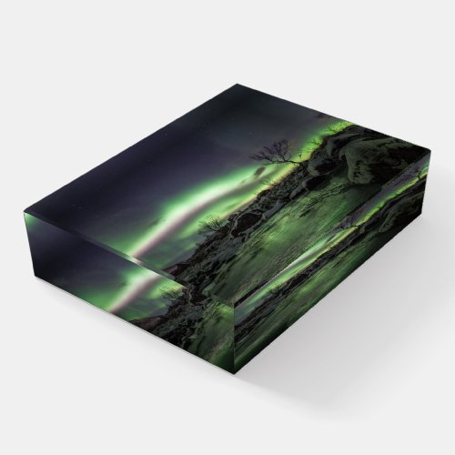 Northern Lights Paperweight