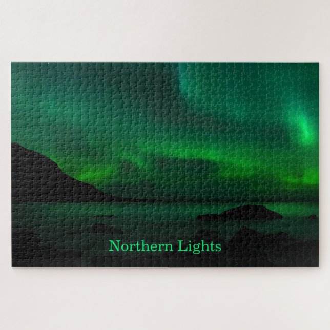 Northern Lights Photo Jigsaw Puzzle (Horizontal)