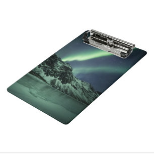 Northern Lights Photo Mini Clipboard