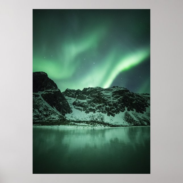 Northern Lights Photo Poster (Front)