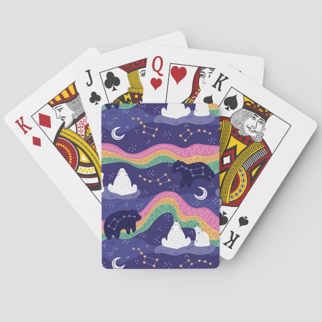 Northern Lights Playing Cards (Back)