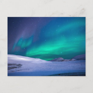 northern lights postcard