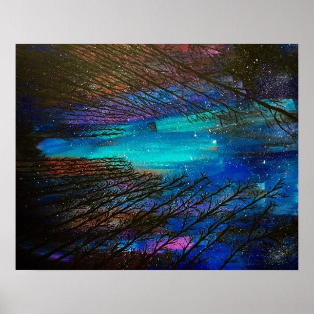 Northern Lights Poster (Front)