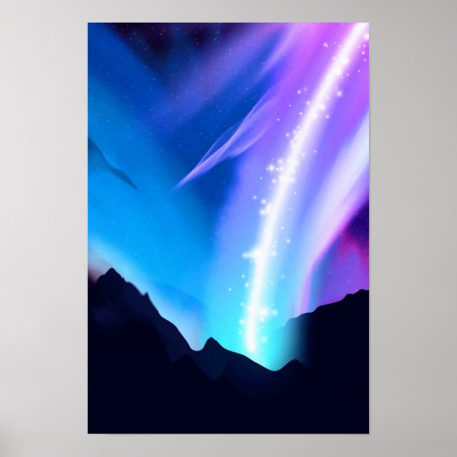 Northern Lights Poster (Front)