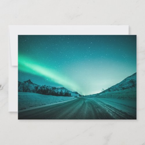 Northern Lights Road Card