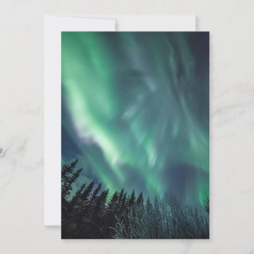 Northern Lights Scandinavia Card