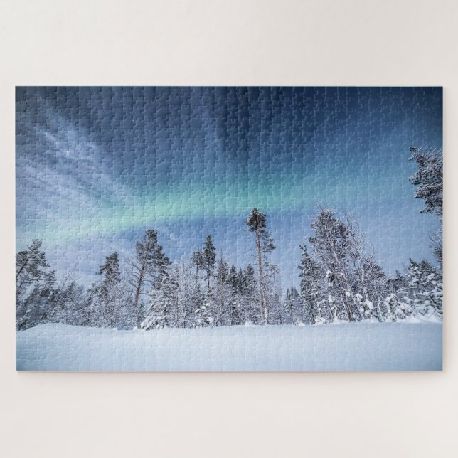 Northern Lights Scandinavia Jigsaw Puzzle (Horizontal)