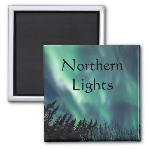 Northern Lights Scandinavia Magnet