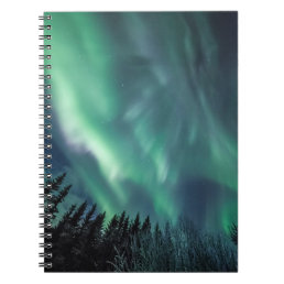 Northern Lights Scandinavia Notebook