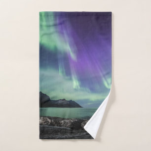 Northern Lights Senja Hand Towel