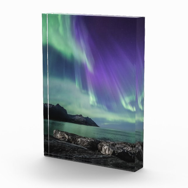 Northern Lights Senja Photo Block (Right)