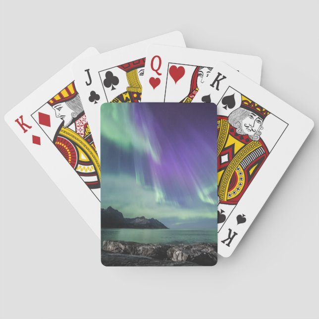 Northern Lights Senja Poker Cards (Back)