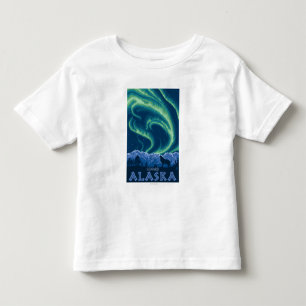 Northern Lights - Seward, Alaska Toddler T-shirt