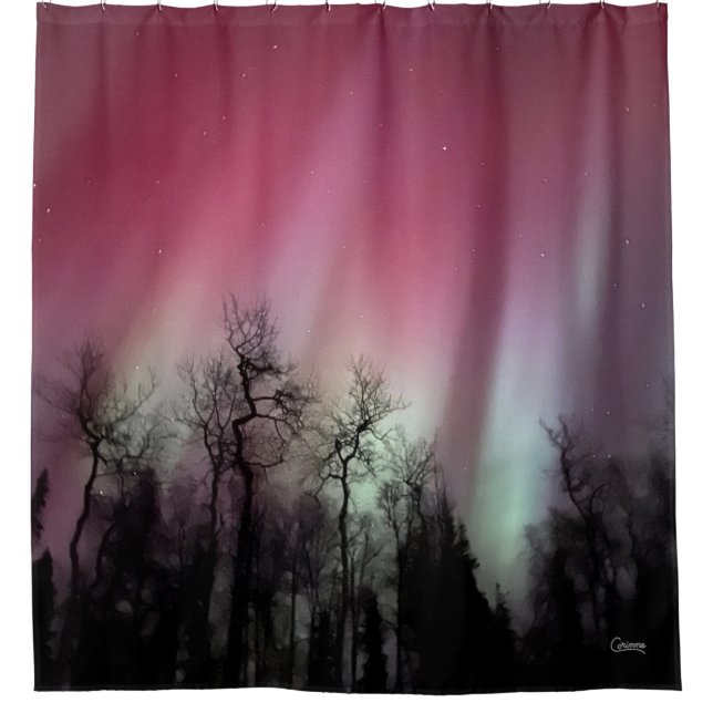 Northern Lights - Shower Curtain (Front)
