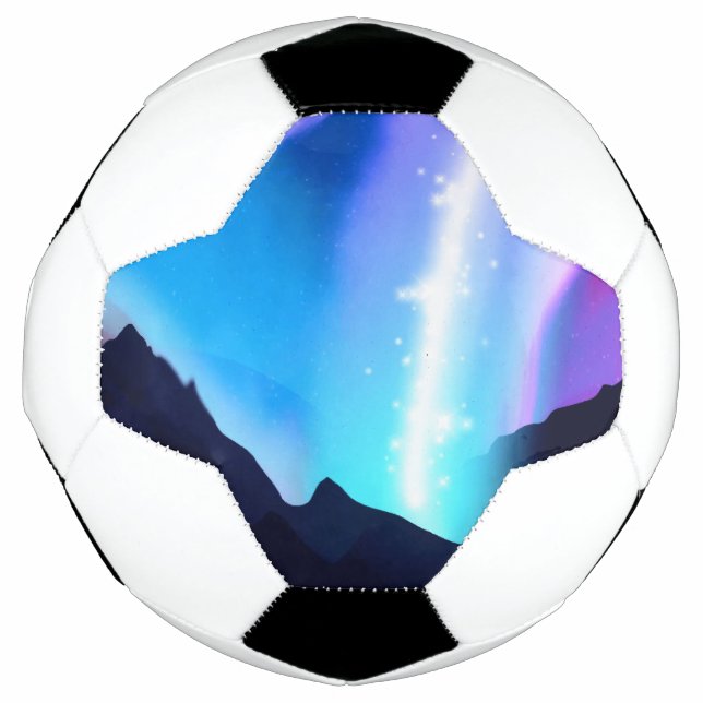 Northern Lights Soccer Ball (Front)