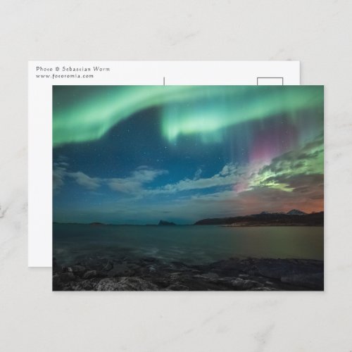 Northern Lights Sommary Postcard