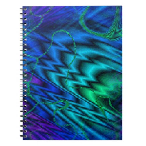 Northern Lights Spiral Notebook