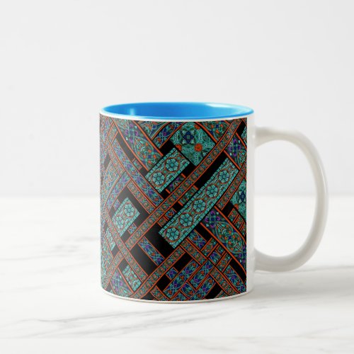 Northern Lights Stained Glass Mug