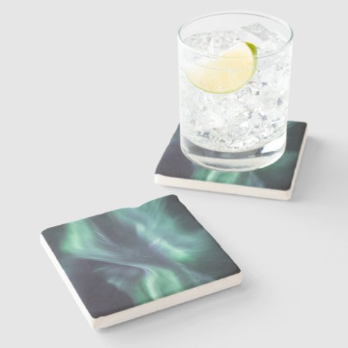 Northern Lights Stone Coaster