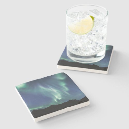 Northern Lights Stone Stone Coaster