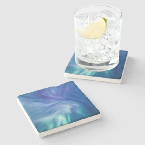 Northern Lights Stone Stone Coaster