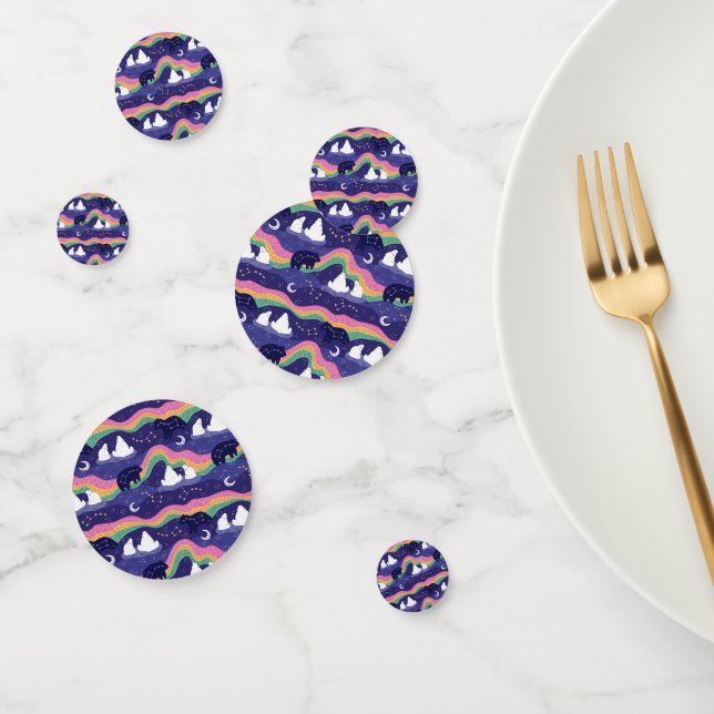 Northern Lights Table Confetti (Group)