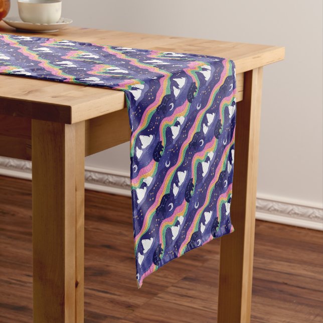 Northern Lights Table Runner (In Situ)