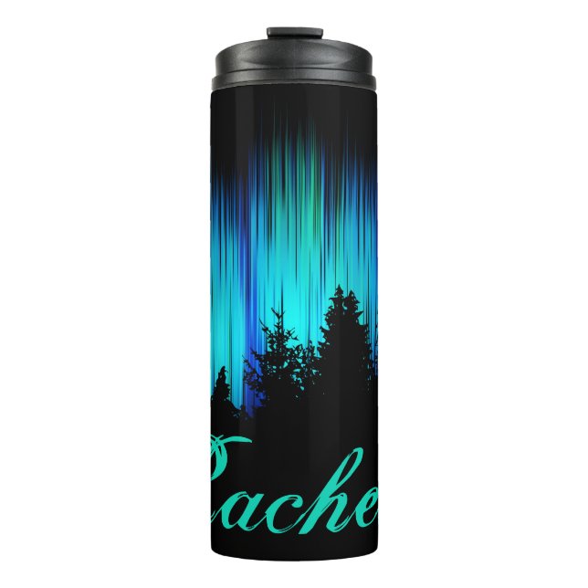 Northern Lights Thermal Tumbler (Front)