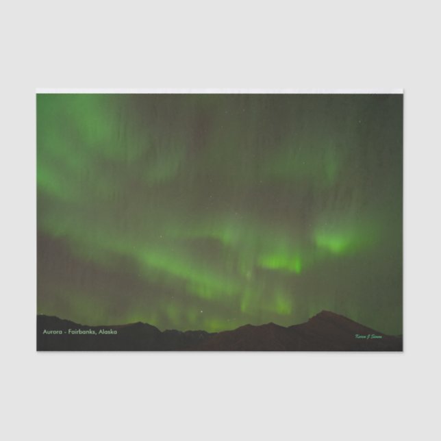 Northern Lights Tissue Paper (Front)