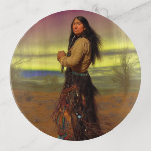 Northern Lights Trinket Tray