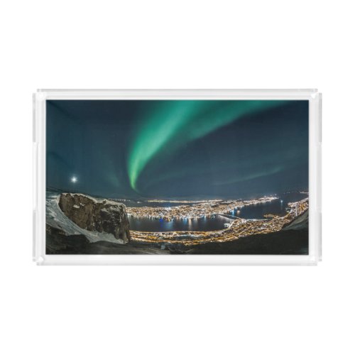 Northern Lights Tromso Acrylic Tray