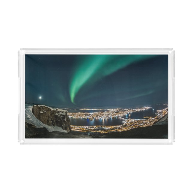 Northern Lights Tromso Acrylic Tray (Front)