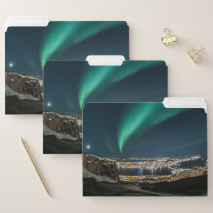 Northern Lights Tromso File Folder