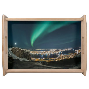 Northern Lights Tromso Serving Tray