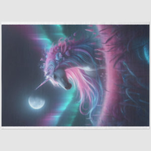 Northern Lights Unicorn 2 Tissue Paper