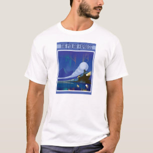 Northern Lights Vintage Travel T-Shirt