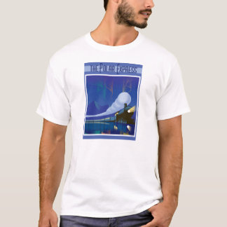 Northern Lights Vintage Travel T-Shirt