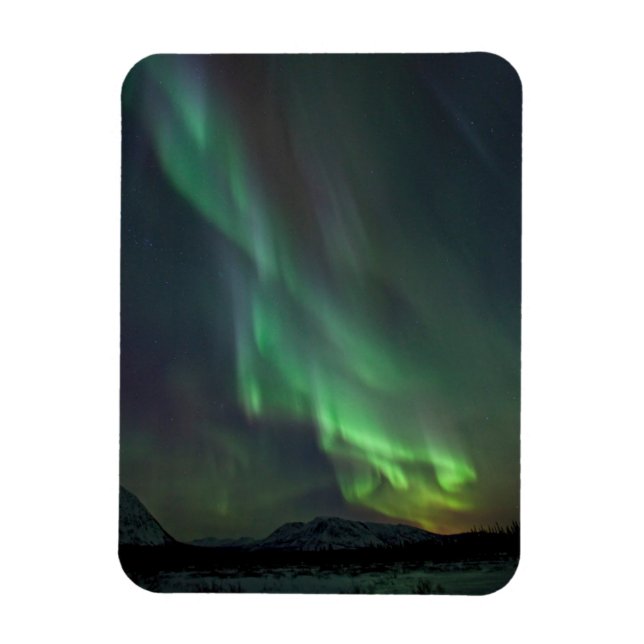 Northern Lights | Whitehorse, Yukon Magnet (Vertical)